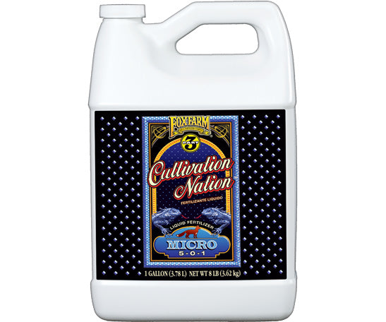 FoxFarm Cultivation Nation&trade; Micro, 1 gal
