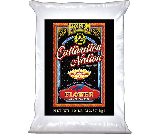 FoxFarm Cultivation Nation&trade; Flower, 50 lb