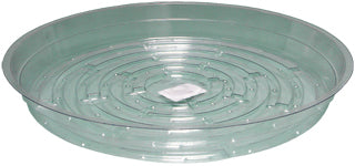 Clear Saucer, 10", pack of 25