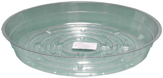Clear Saucer, 8", pack of 25