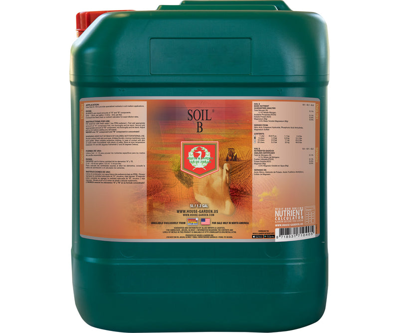 House & Garden Soil B, 5 L