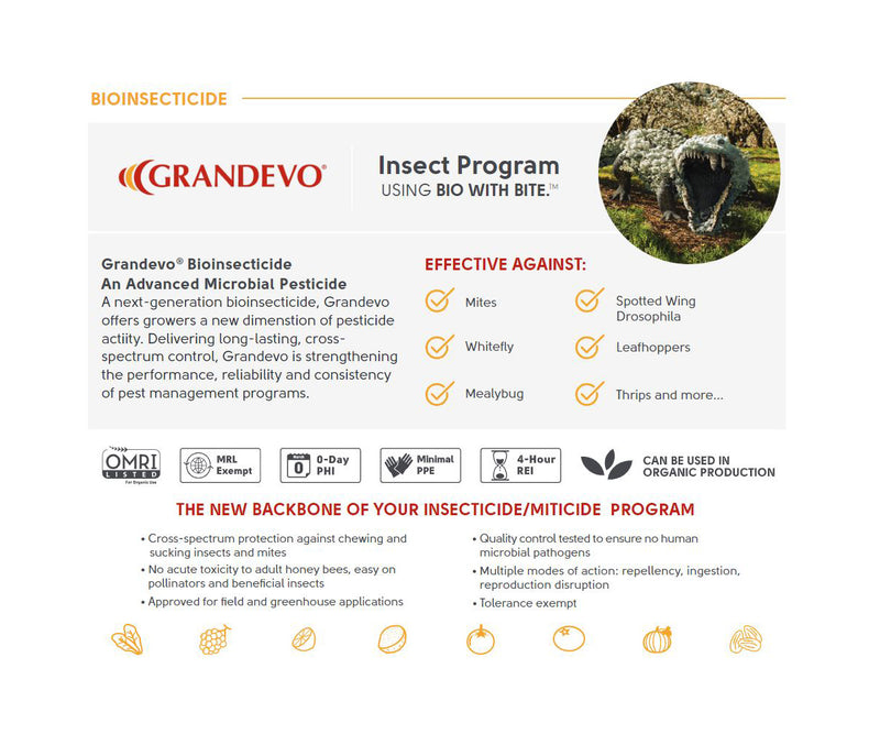 Marrone Bio Grandevo CG&reg; Bioinsecticide, 10 lb