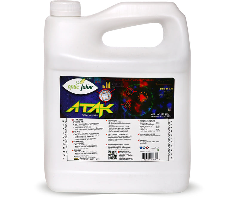 Optic Foliar ATAK CONCENTRATE, 4 L