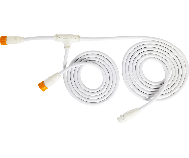 PHOTOBIO PHOTO LOC 0-10V Control Cable, 8' Trunk + 5' Branch (White)
