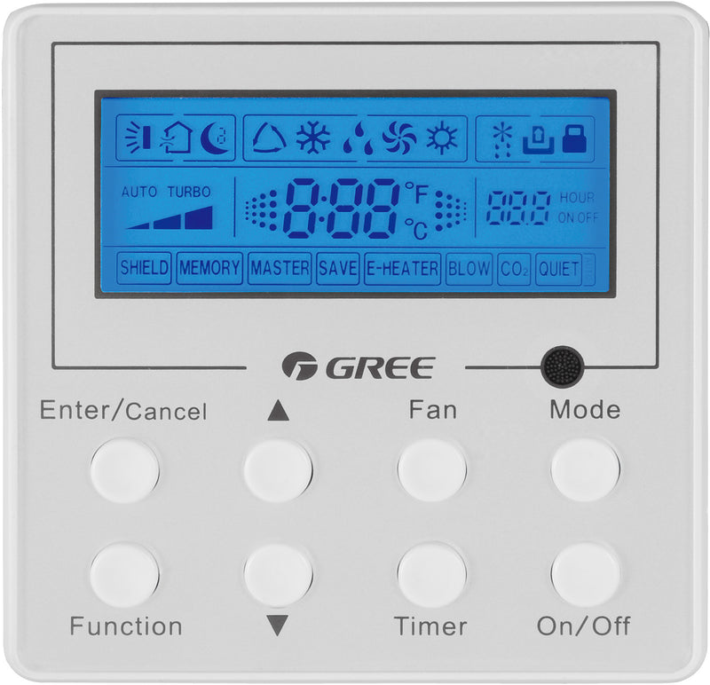 GREE XK41 Wired Controller with Backlight