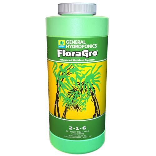 General Hydroponics® FloraGro®  2 - 1 - 6