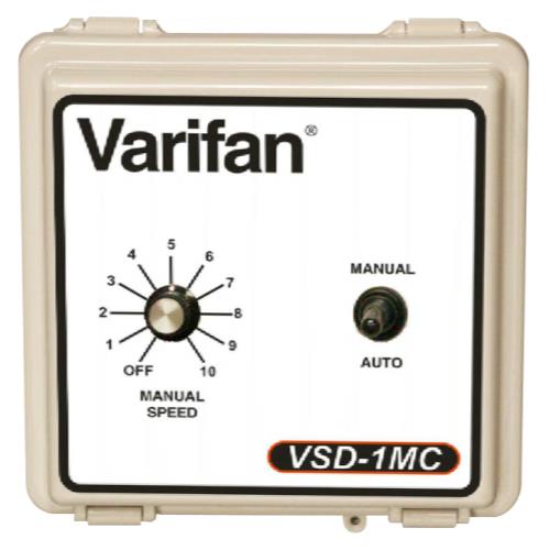 Vostermans Varifan Variable Speed Drive with Manual Override
