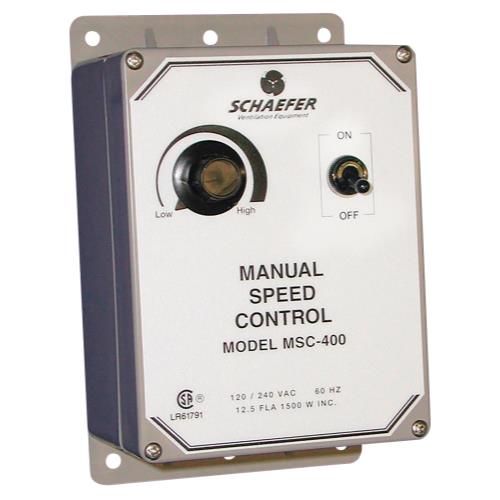 Schaefer Manual Fan Speed Controller
