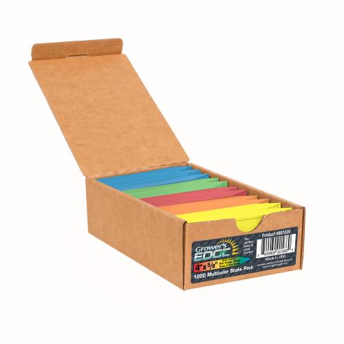 Grower's Edge® Plant Stake Labels Multicolored